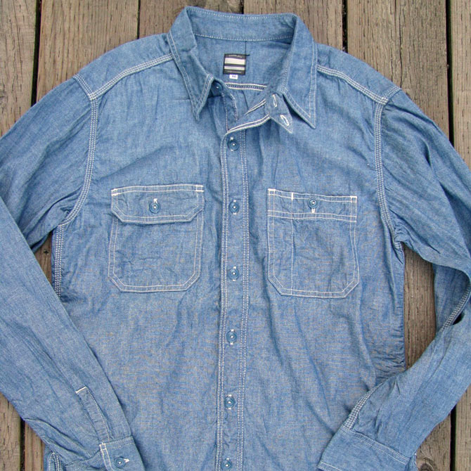 chemise en chambray