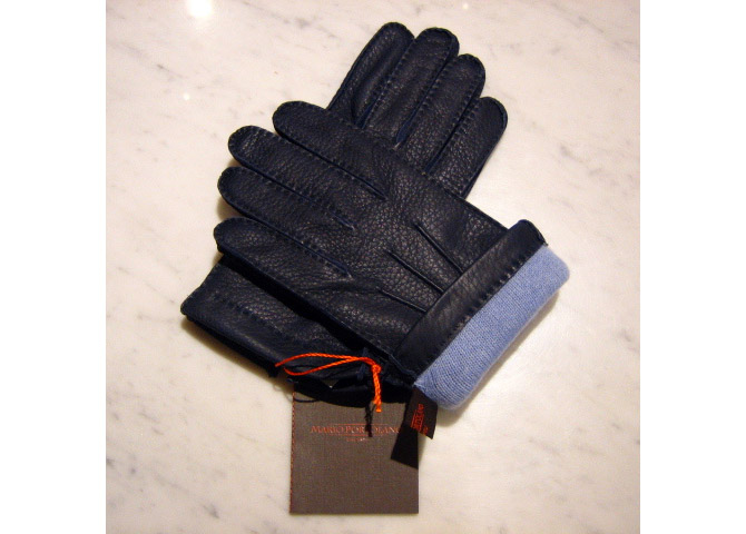 Mario Portolano, gants, gloves
